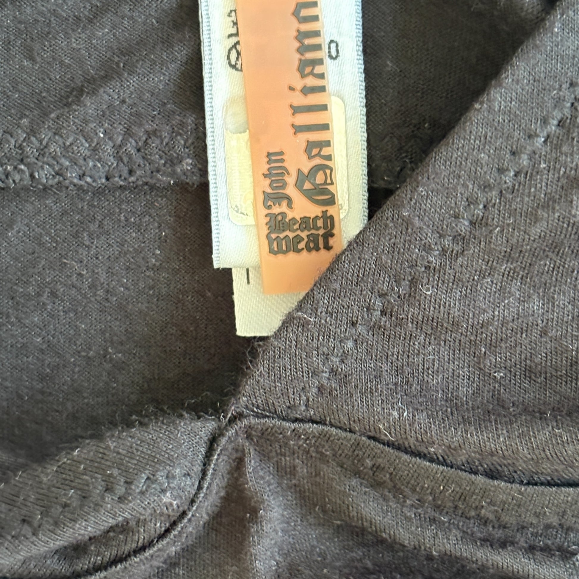 John Galliano bretelles dress