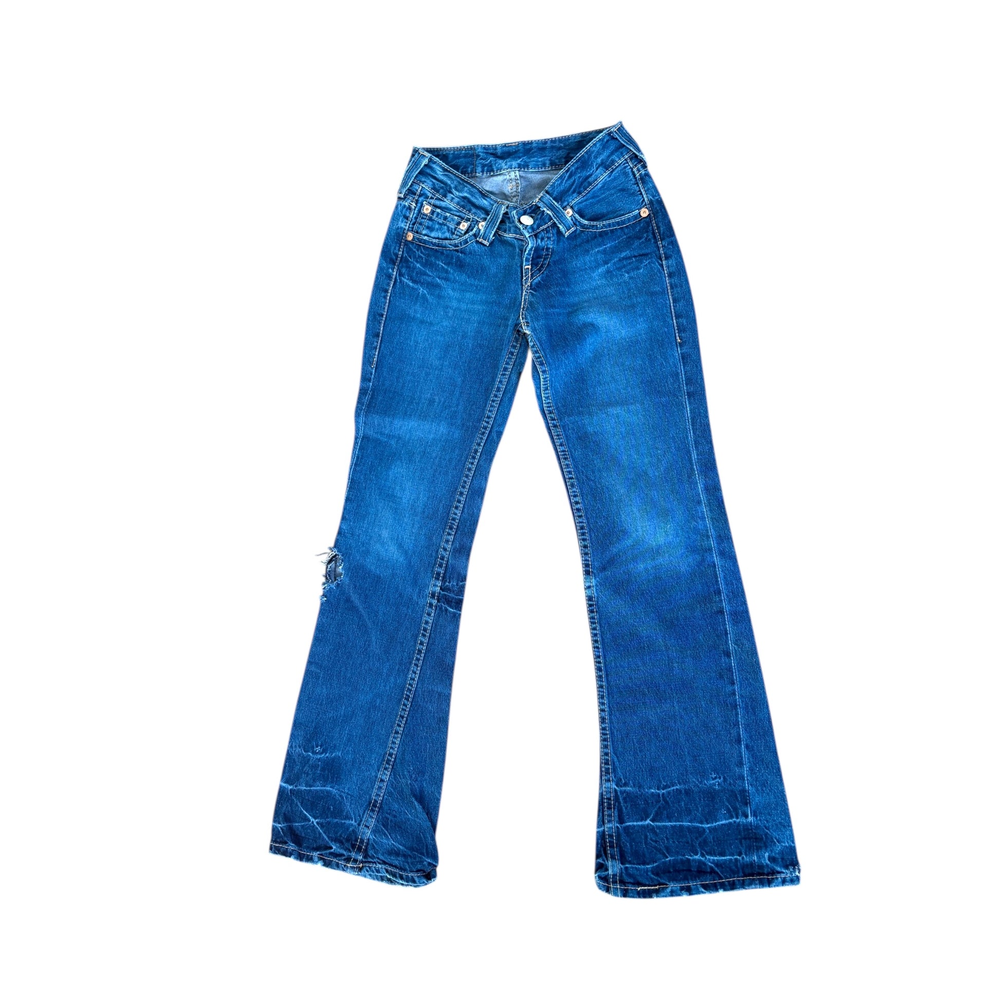 Levi's vintage low waist flare Denim