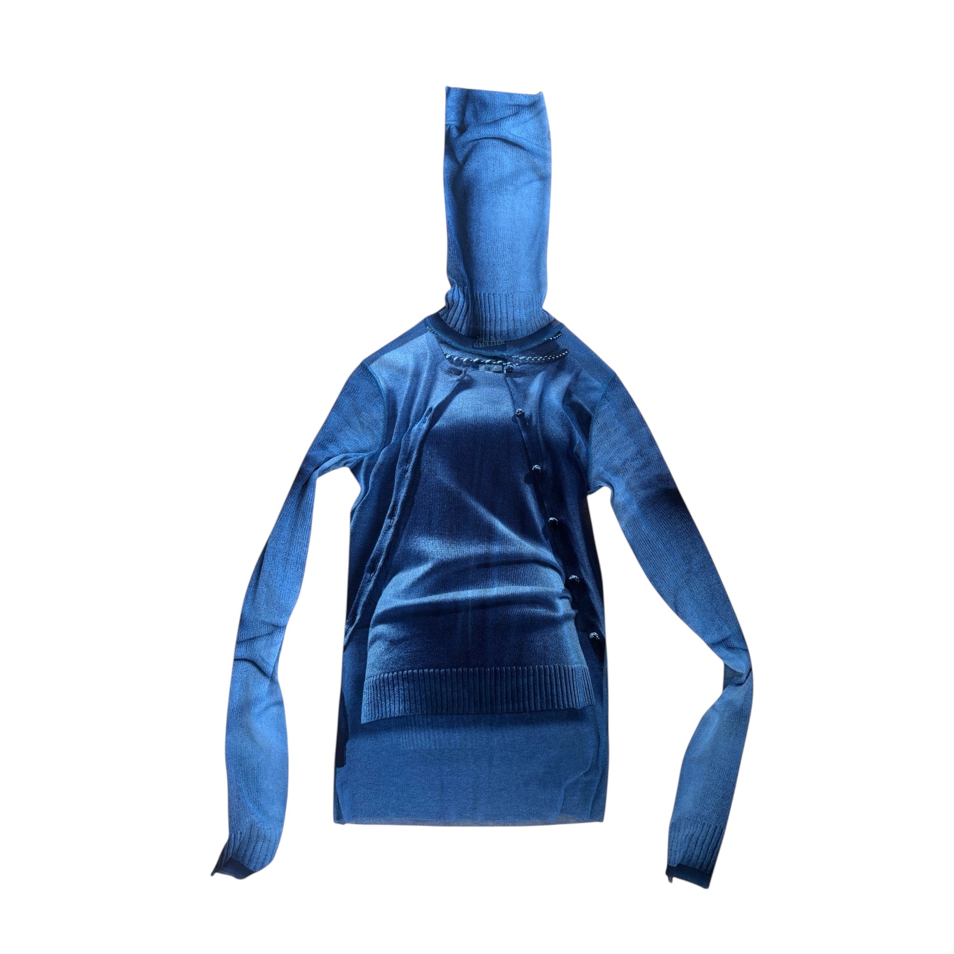 Jean Paul Gaultier Vintage 90s Maille Mesh Top