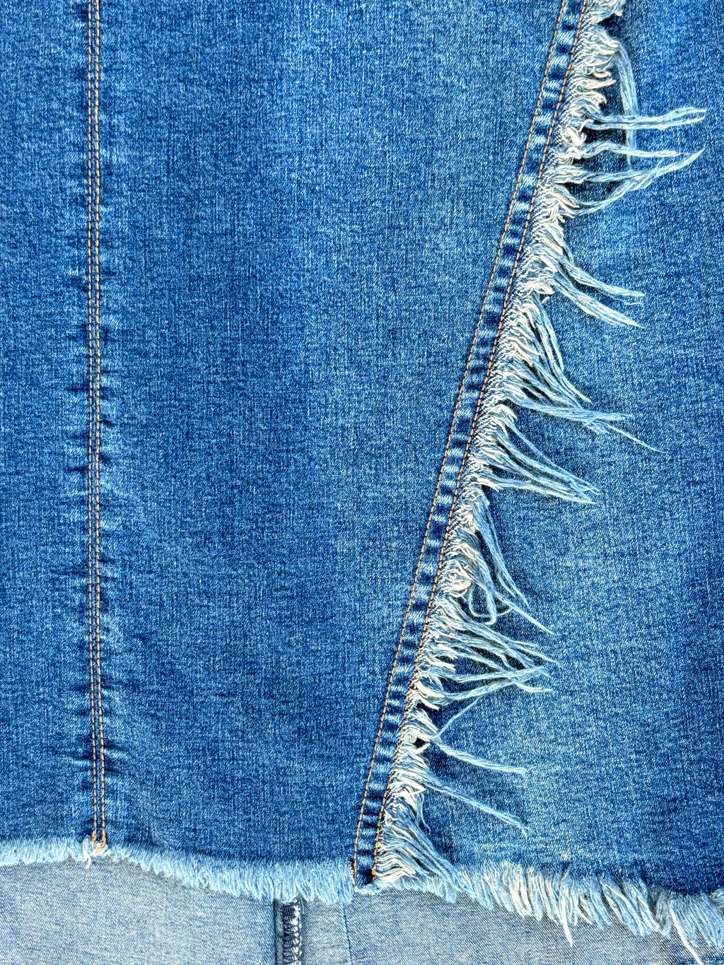 Plein Sud Jeans Vintage Denim midi Skirt
