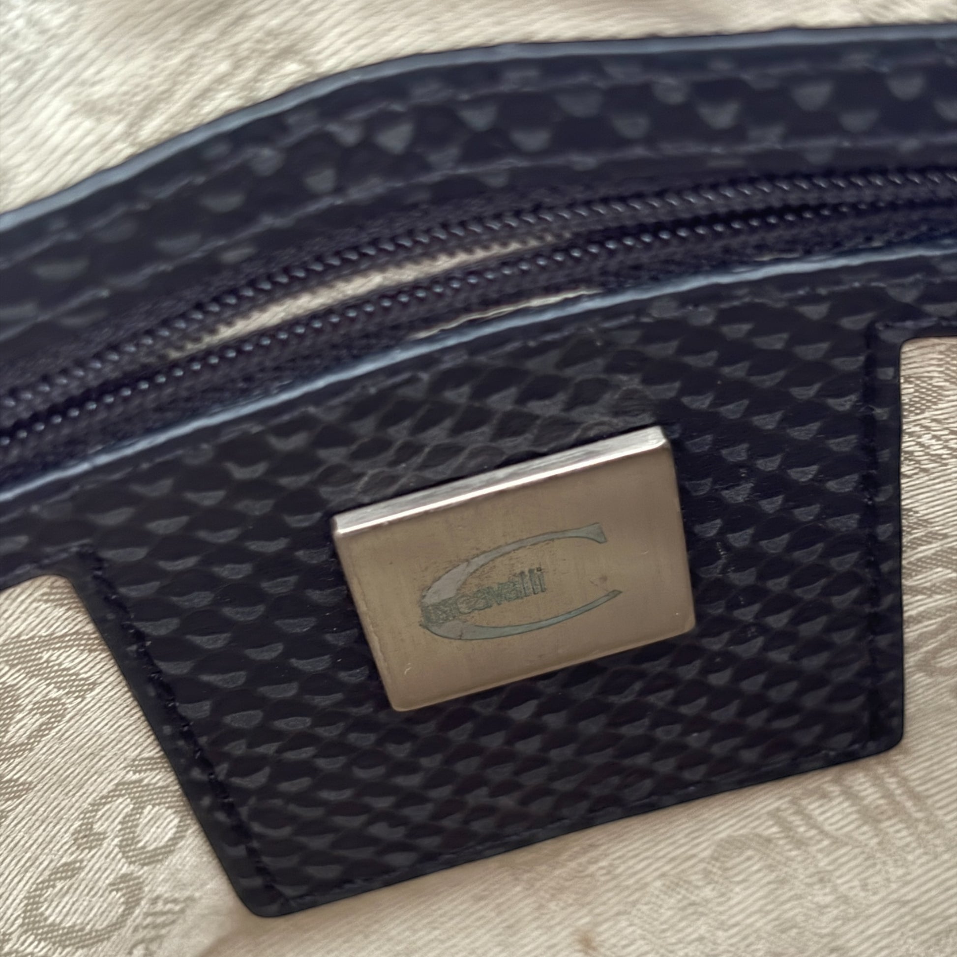 Just Cavalli vintage leather handbag