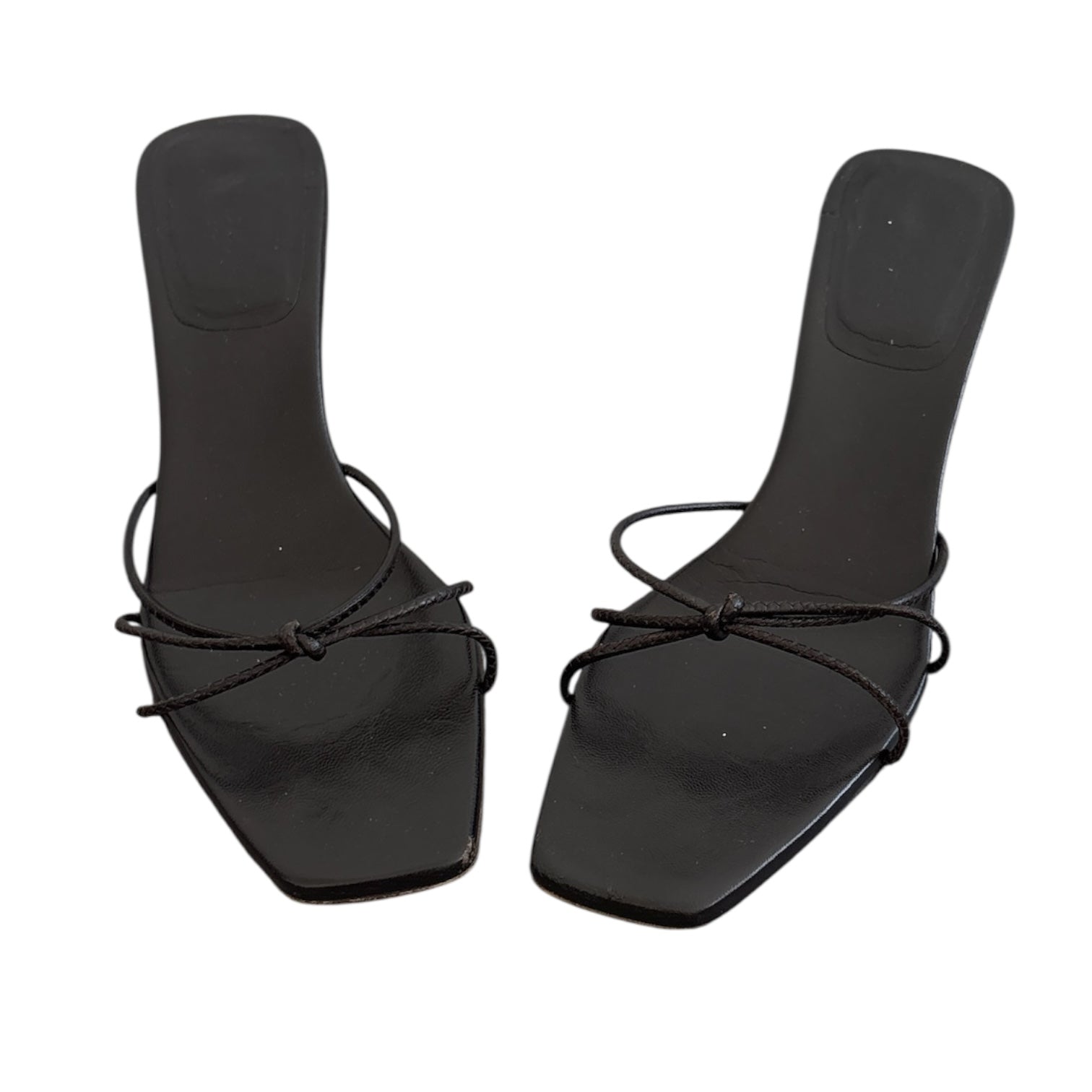 Gucci Tom Ford 2002 Bamboo kitten heels Vintage