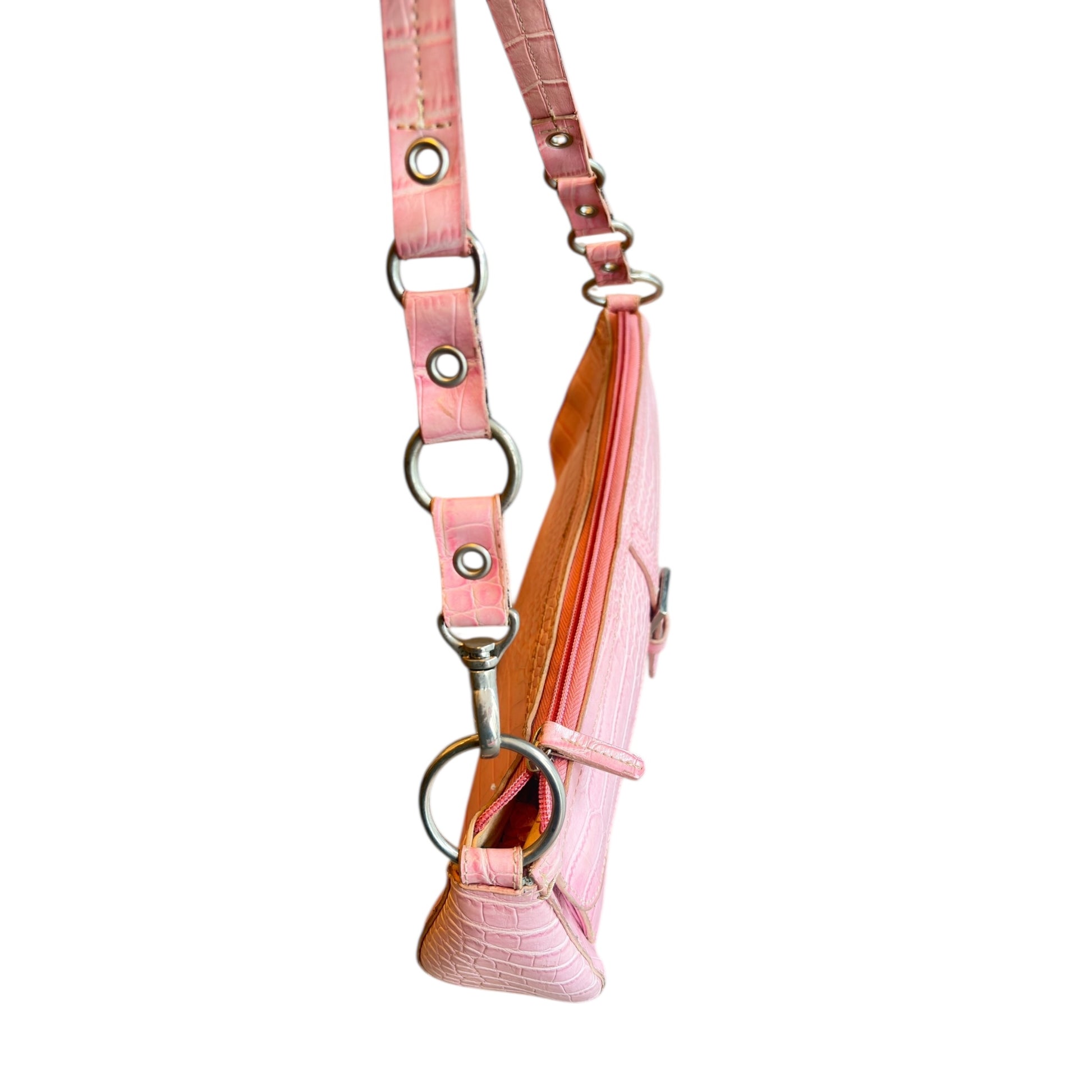 Barbie Baguette Bag y2k pink