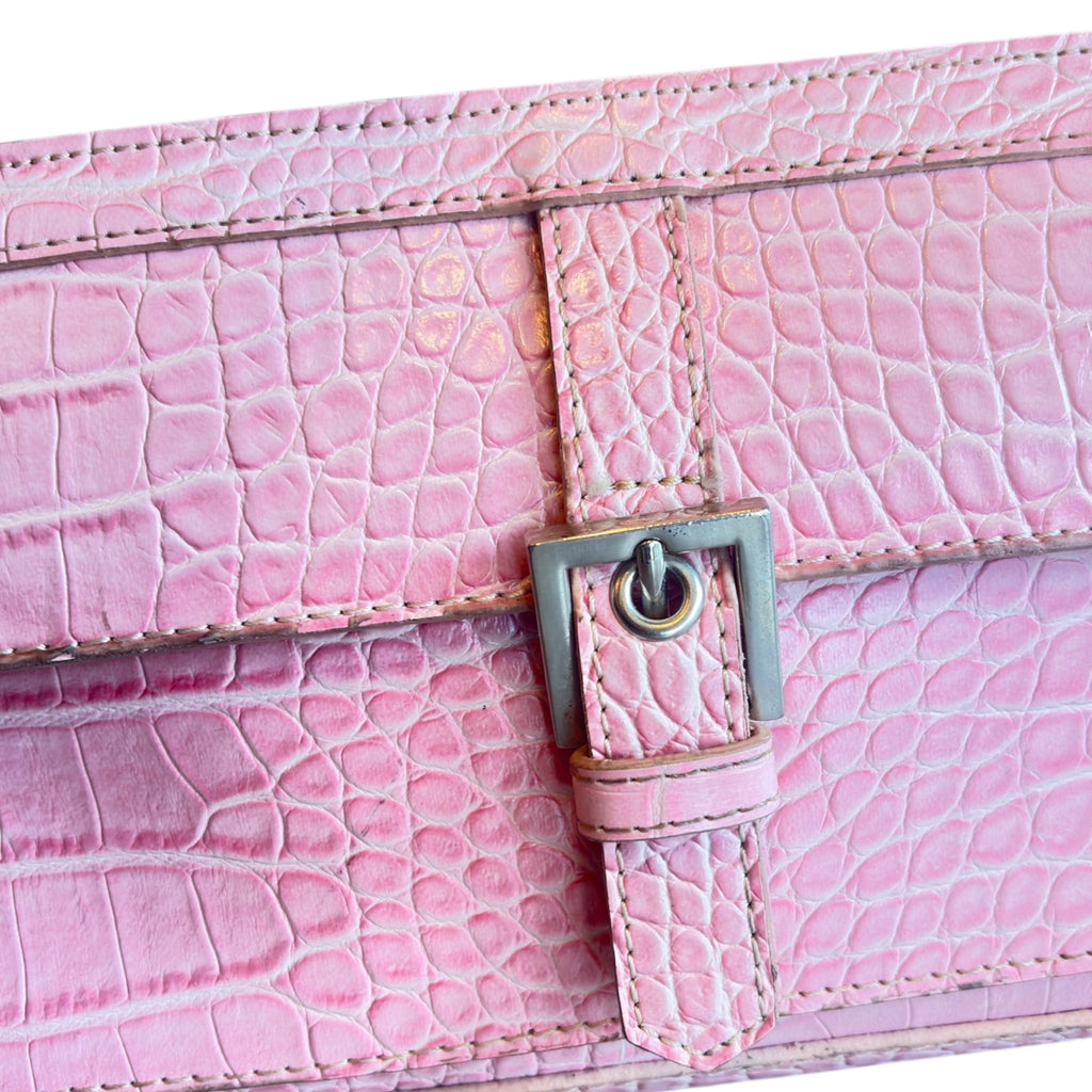 Barbie Baguette Bag y2k pink