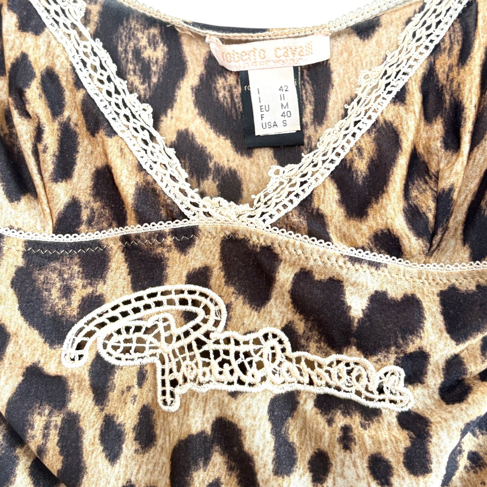 Roberto Cavalli Vintage Leopard Cami