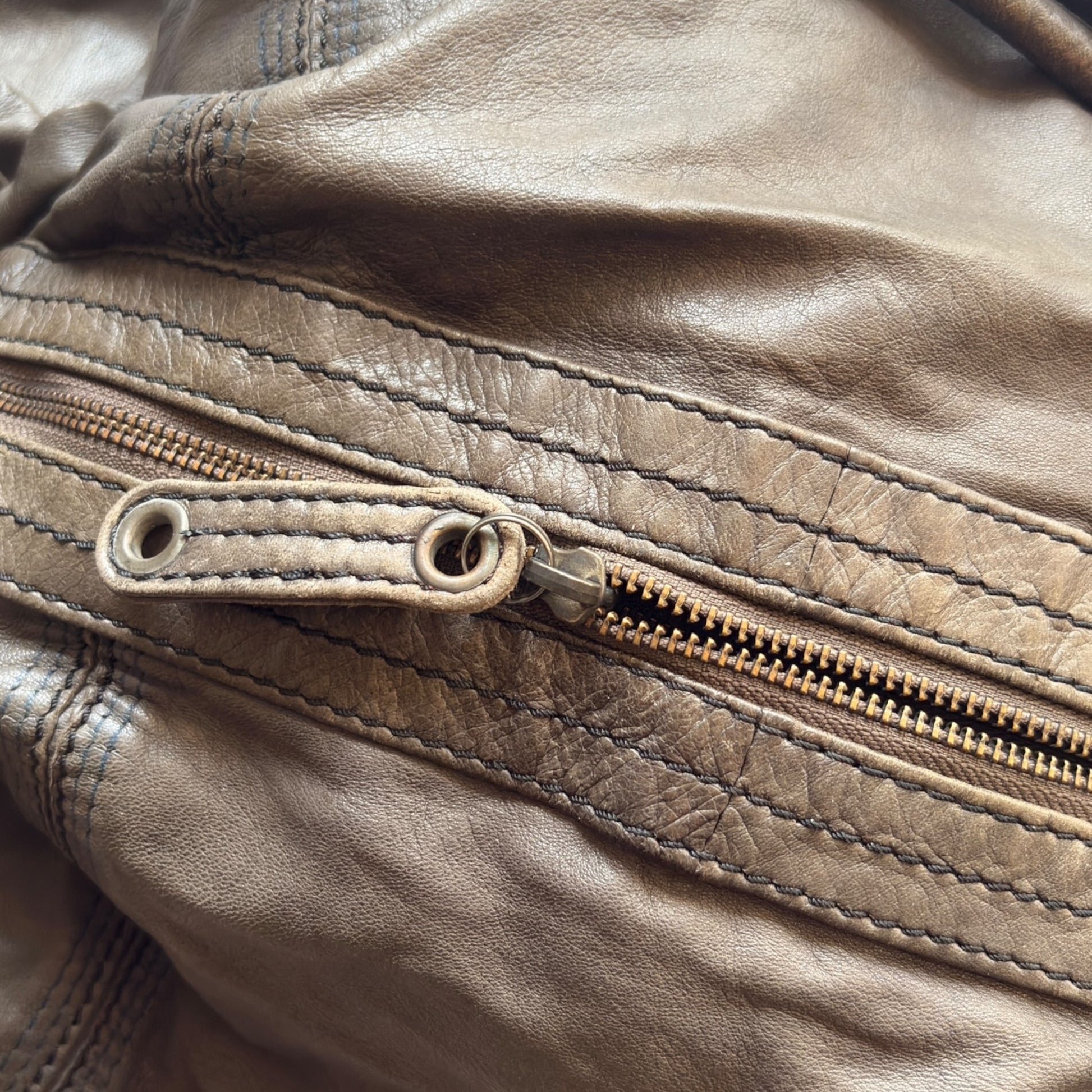 Diesel leather Hobo Bag Vintage