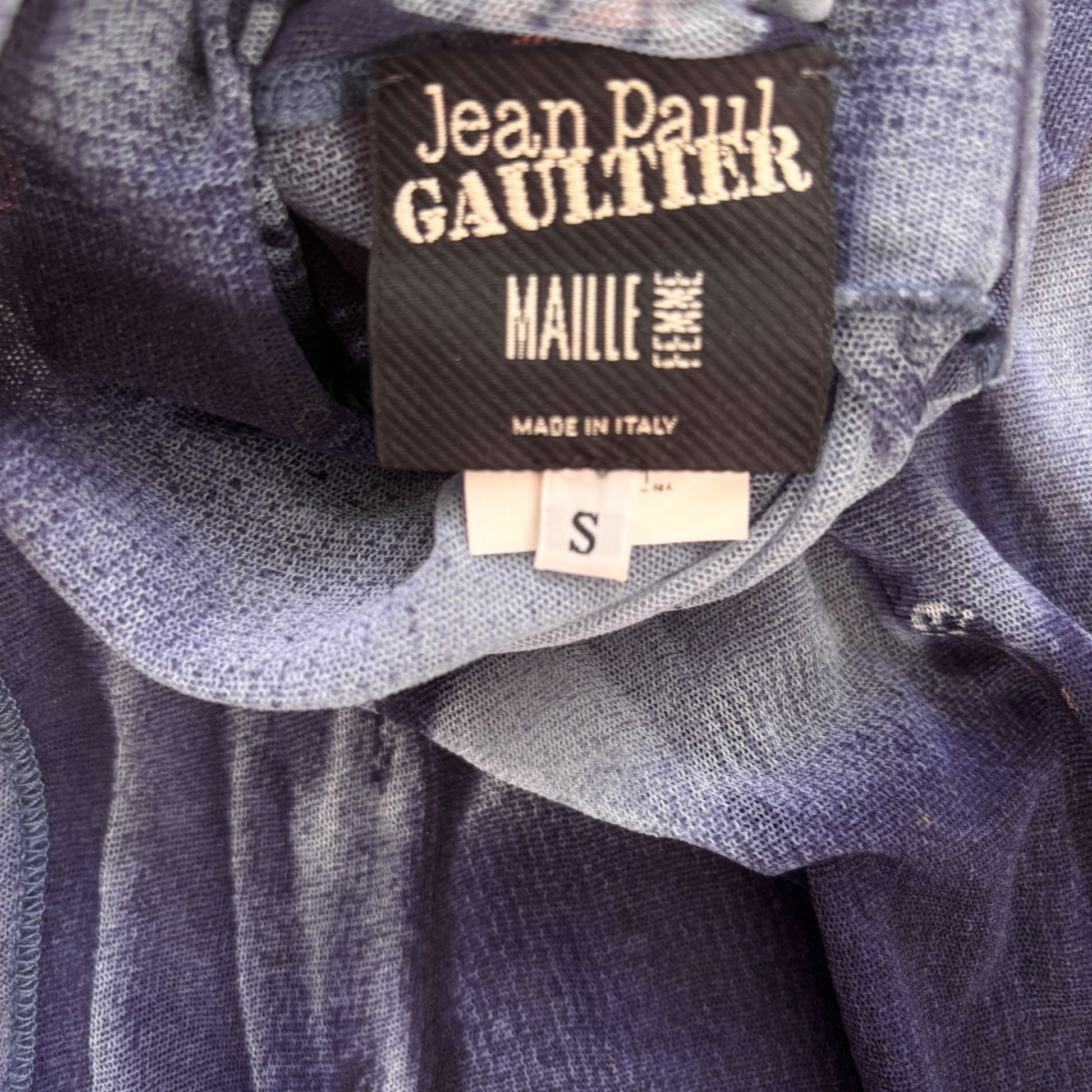 Jean Paul Gaultier Vintage 90s Maille Mesh Top