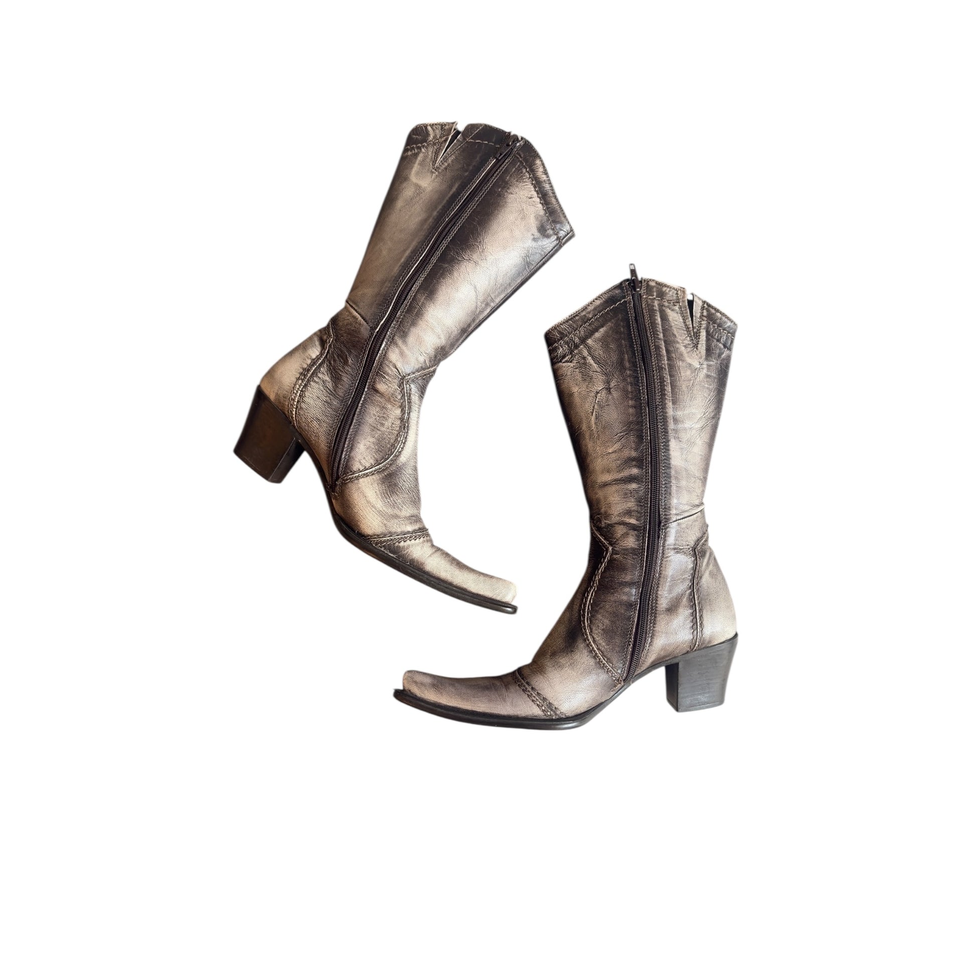 Santiags stone wash vintage