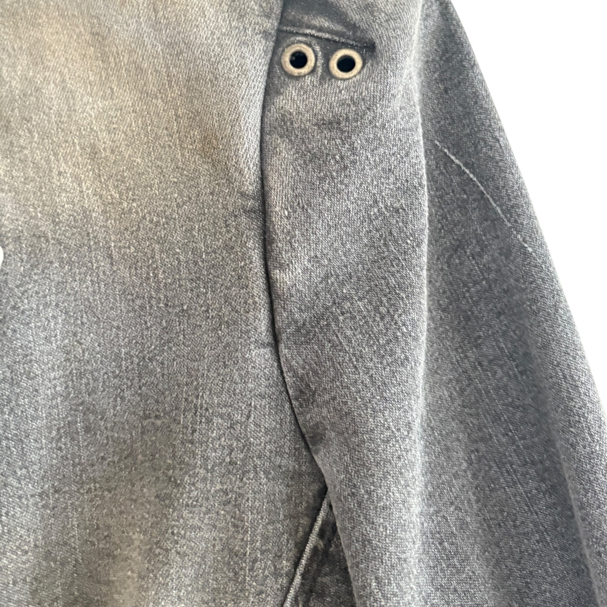 Vintage Fornarina tailored washed Denim Blazer metal details