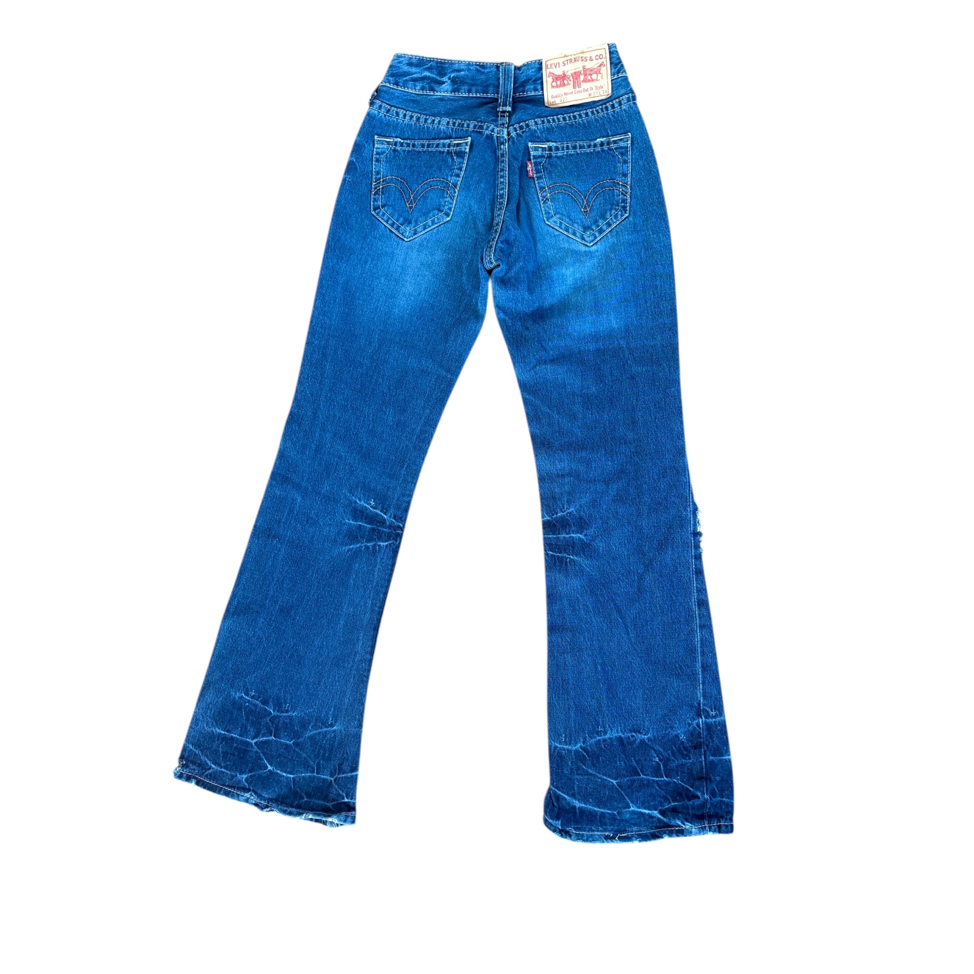 Levi's vintage low waist flare Denim