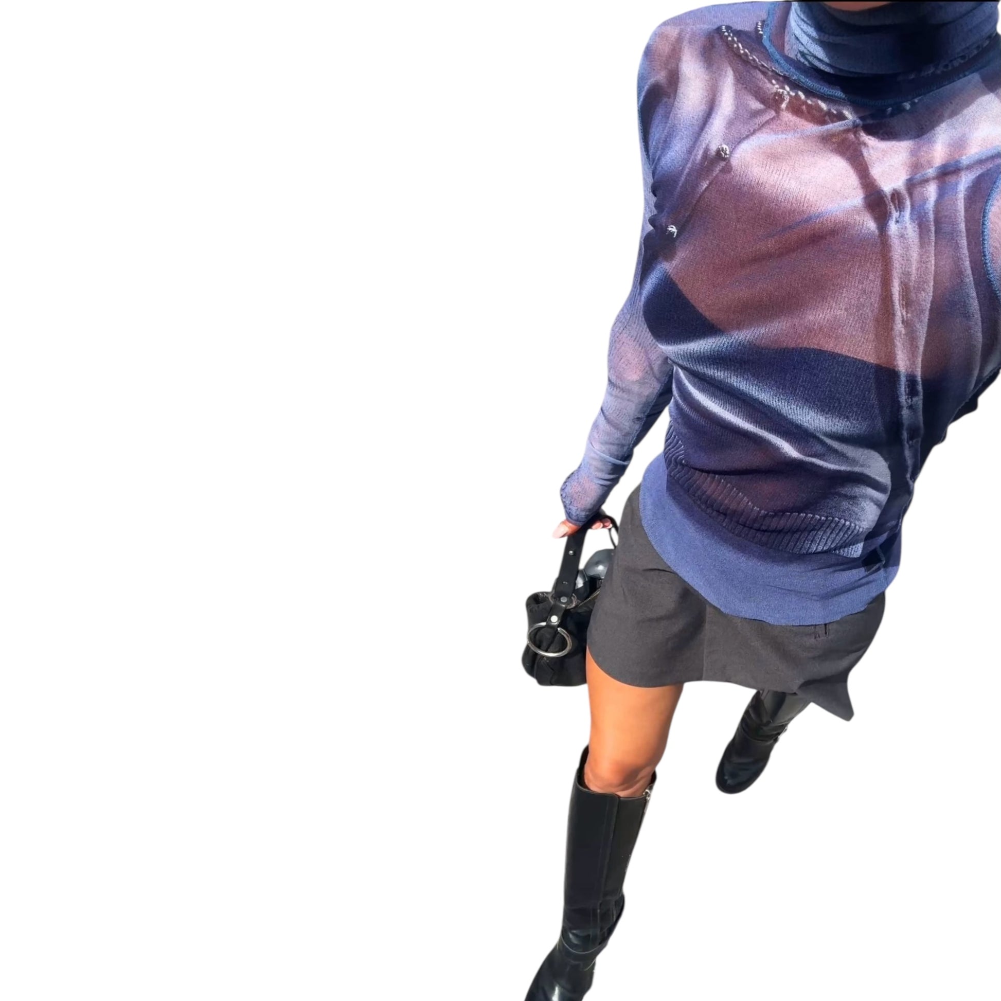 Jean Paul Gaultier Vintage 90s Maille Mesh Top