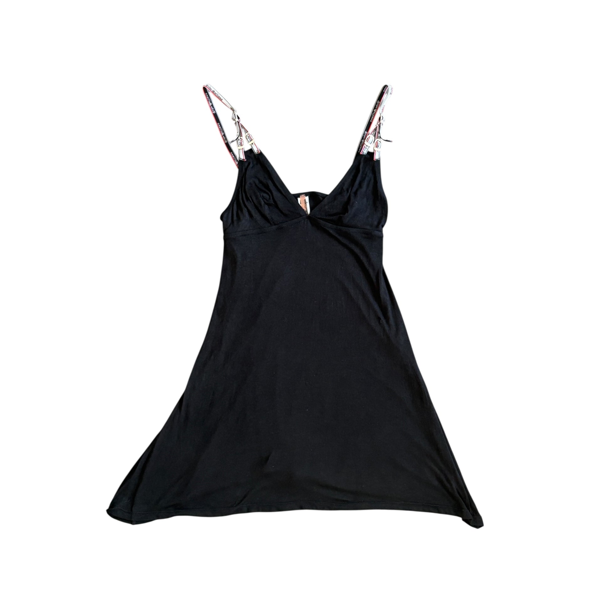 John Galliano bretelles dress