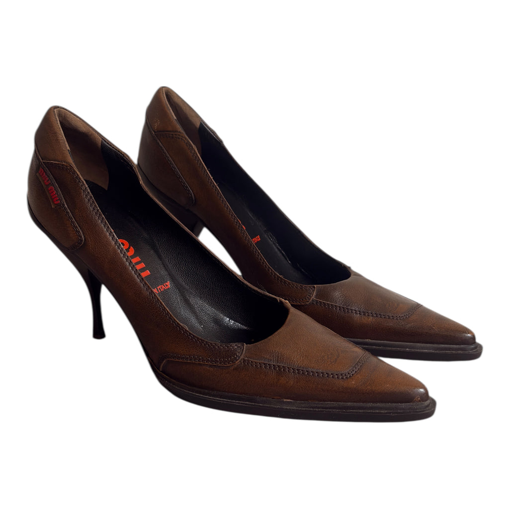 Miu Miu pointy Vintage Escarpins 90s y2k